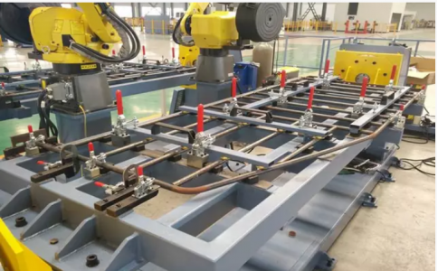 护栏焊接机器人结构及组成