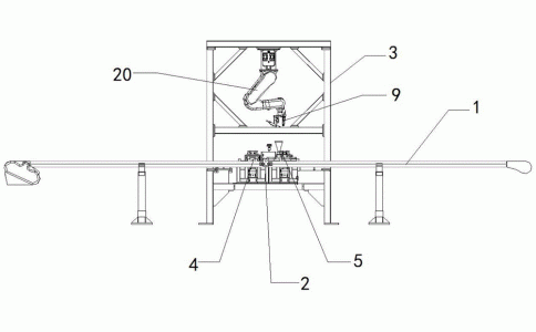 机器人倒装式双工位工作站的制作方法